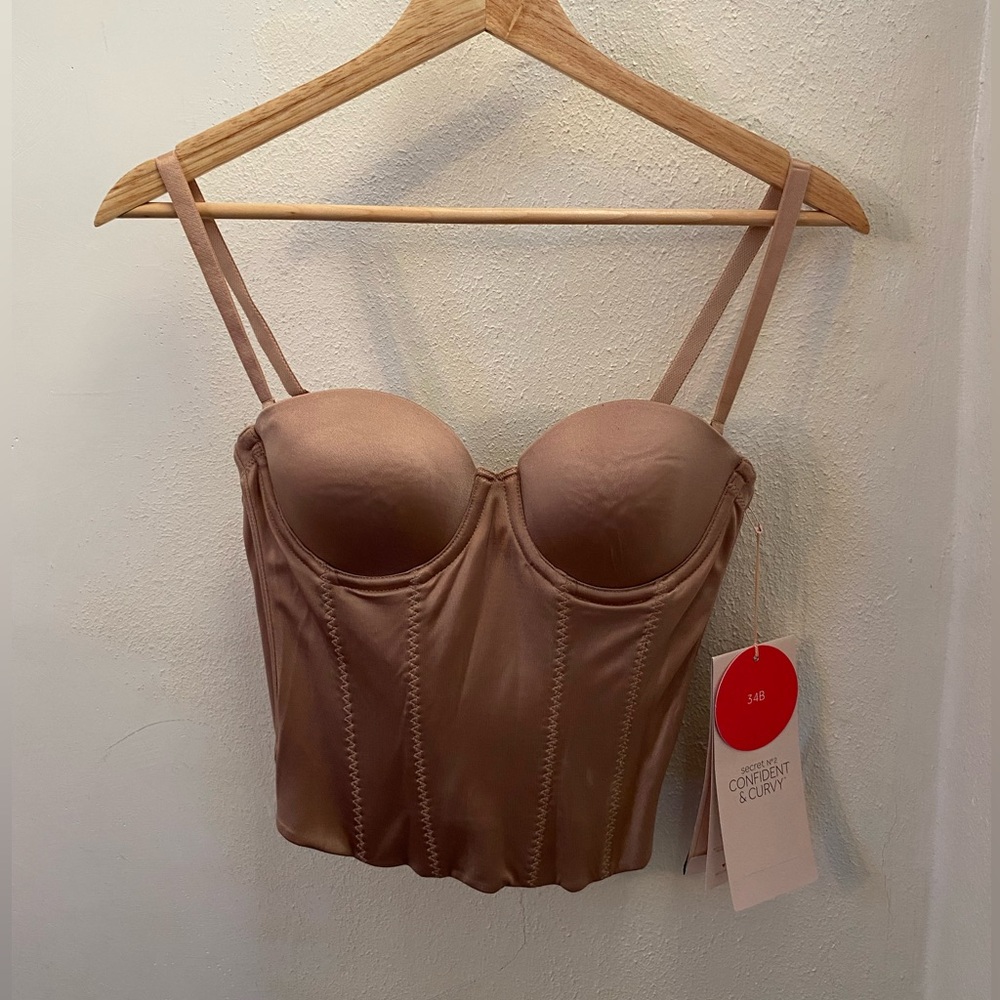 NWT Victorias Secret Strapless Bra/Bustier Backless